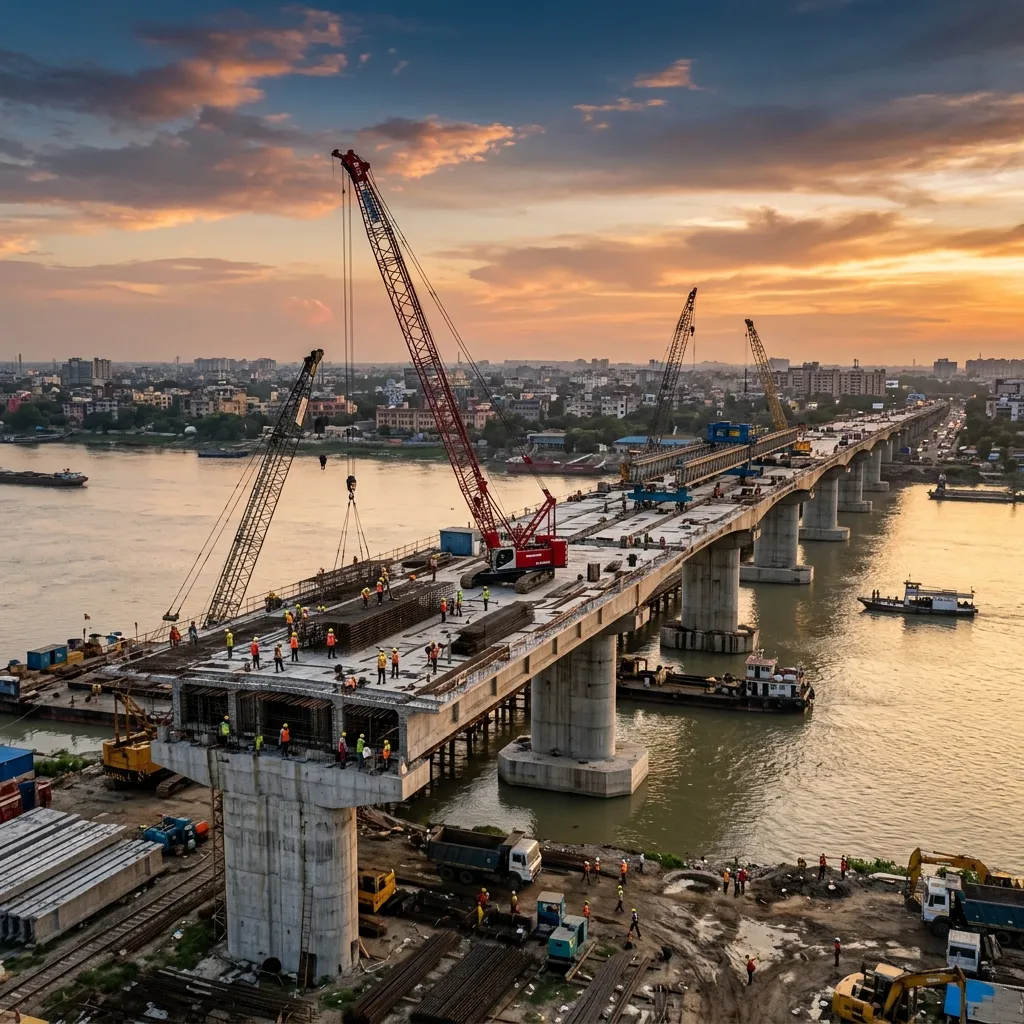 Sherpur Digwara – Six Lane Bridge Construction